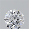 Natural Diamond 0.43 Carats, Round with Excellent Cut, E Color, VVS2 Clarity and Certified by GIA
