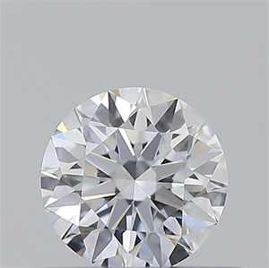 Picture of Natural Diamond 0.43 Carats, Round with Excellent Cut, E Color, VVS2 Clarity and Certified by GIA