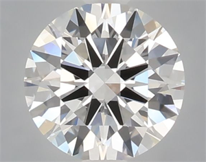 Picture of Lab Grown Diamond 1.09 Carats, Round with Excellent Cut, E Color, VVS2 Clarity and Certified by IGI