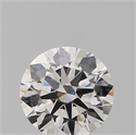Natural Diamond 0.41 Carats, Round with Excellent Cut, I Color, VS1 Clarity and Certified by GIA