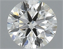 Natural Diamond 0.72 Carats, Round with Excellent Cut, I Color, VS2 Clarity and Certified by GIA