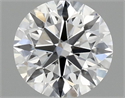 Lab Grown Diamond 1.06 Carats, Round with Excellent Cut, D Color, VS1 Clarity and Certified by IGI