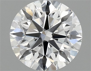 Picture of Lab Grown Diamond 1.06 Carats, Round with Excellent Cut, D Color, VS1 Clarity and Certified by IGI