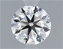 Diamante Natural 0.50 quilates, Redondo , Color D, claridad VVS2 y certificado GIA