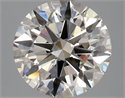 Del inventario de diamantes de laboratorio, 3.07 quilates, Redondo , Color H, claridad VS1 y certificado IGI