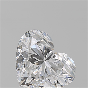Picture of Natural Diamond 2.01 Carats, Heart with  Cut, D Color, VS2 Clarity and Certified by GIA