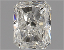 Natural Diamond 0.73 Carats, Radiant with  Cut, I Color, SI2 Clarity and Certified by GIA