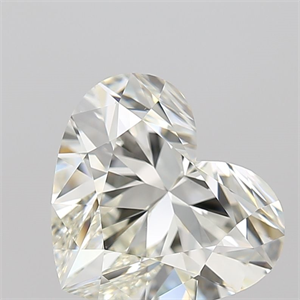 Picture of Natural Diamond 3.02 Carats, Heart with  Cut, I Color, VS1 Clarity and Certified by IGI
