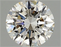 Diamante Natural 0.55 quilates, Redondo , Color J, claridad VS2 y certificado GIA