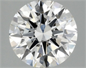 Del inventario de diamantes de laboratorio, 2.41 quilates, Redondo , Color F, claridad VVS2 y certificado IGI