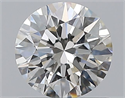 Natural Diamond 0.80 Carats, Round with Excellent Cut, G Color, SI2 Clarity and Certified by GIA