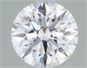 Lab Grown Diamond 1.07 Carats, Round with Excellent Cut, D Color, VVS1 Clarity and Certified by IGI