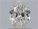 Natural Diamond 0.70 Carats, Oval with  Cut, G Color, VVS2 Clarity and Certified by GIA
