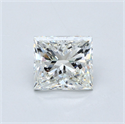 Diamante Natural 3.60 quilates, Princesa , Color J, claridad VS2 y certificado GIA