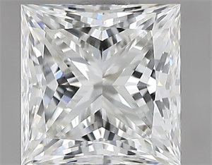 Picture of Natural Diamond 1.04 Carats, Princess with  Cut, G Color, VVS1 Clarity and Certified by HRD
