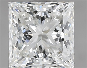 Foto Diamante Natural 1.04 quilates, Princesa , Color G, claridad VVS1 y certificado HRD de