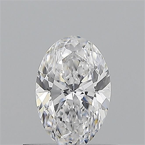 Picture of Natural Diamond 0.50 Carats, Oval with  Cut, D Color, VVS1 Clarity and Certified by GIA