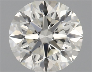 Picture of Natural Diamond 0.77 Carats, Round with Excellent Cut, H Color, VVS1 Clarity and Certified by IGI
