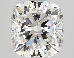 Foto Diamante Natural 1.52 quilates, Del cojín , Color F, claridad VS1 y certificado GIA de