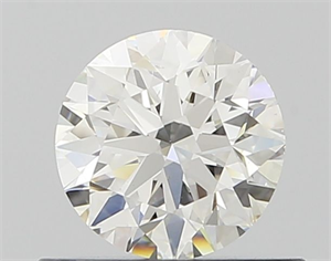 Foto Diamante Natural 0.50 quilates, Redondo , Color H, claridad VS2 y certificado GIA de