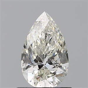 Foto Diamante Natural 0.70 quilates, De pera , Color I, claridad SI2 y certificado GIA de