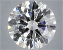 Del inventario de diamantes de laboratorio, 5.01 quilates, Redondo , Color E, claridad VVS2 y certificado IGI
