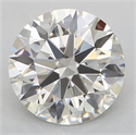 Diamante Natural 1.09 quilates, Redondo , Color I, claridad VVS2 y certificado GIA