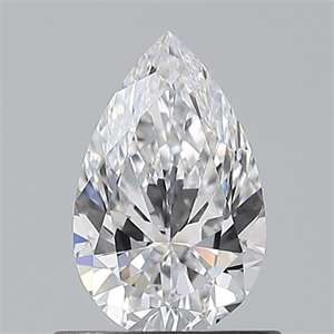 Picture of Natural Diamond 0.70 Carats, Pear with  Cut, D Color, VVS2 Clarity and Certified by GIA