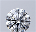 Diamante Natural 0.40 quilates, Redondo , Color E, claridad IF y certificado GIA