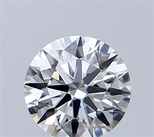 Foto Diamante Natural 0.40 quilates, Redondo , Color E, claridad IF y certificado GIA de