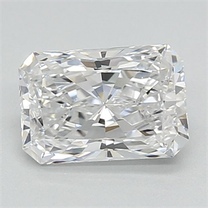 Picture of Lab Grown Diamond 1.09 Carats, Radiant with  Cut, E Color, VVS2 Clarity and Certified by IGI