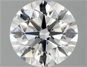 Lab Grown Diamond 1.49 Carats, Round with Excellent Cut, F Color, VVS2 Clarity and Certified by IGI