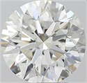 Natural Diamond 2.70 Carats, Round with Excellent Cut, I Color, VS2 Clarity and Certified by GIA