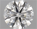 Natural Diamond 0.70 Carats, Round with Excellent Cut, I Color, SI1 Clarity and Certified by GIA