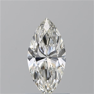 Picture of Natural Diamond 0.90 Carats, Marquise with  Cut, I Color, VVS1 Clarity and Certified by GIA