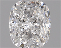 Diamante Natural 0.71 quilates, Del cojín , Color F, claridad SI2 y certificado GIA