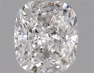 Foto Diamante Natural 0.71 quilates, Del cojín , Color F, claridad SI2 y certificado GIA de