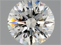 Diamante Natural 0.80 quilates, Redondo , Color I, claridad VVS1 y certificado GIA