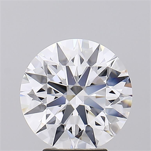 Picture of Lab Grown Diamond 4.09 Carats, Round with Ideal Cut, D Color, VS2 Clarity and Certified by IGI