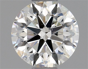 Foto Diamante Natural 0.60 quilates, Redondo , Color I, claridad SI1 y certificado GIA de