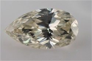 Picture of Natural Diamond 1.34 Carats, Pear with  Cut, L Color, VVS2 Clarity and Certified by GIA