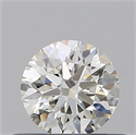 Diamante Natural 0.45 quilates, Redondo , Color I, claridad VS2 y certificado GIA