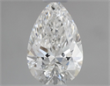 Natural Diamond 0.51 Carats, Pear with  Cut, G Color, VVS2 Clarity and Certified by GIA