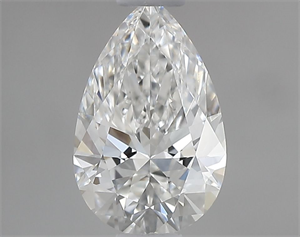 Picture of Natural Diamond 0.51 Carats, Pear with  Cut, G Color, VVS2 Clarity and Certified by GIA