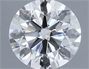 Natural Diamond 0.40 Carats, Round with Excellent Cut, H Color, VS2 Clarity and Certified by IGI