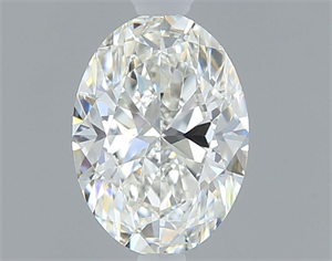 Picture of Natural Diamond 0.50 Carats, Oval with  Cut, H Color, VS1 Clarity and Certified by GIA