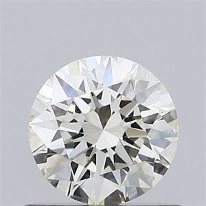 Picture of Natural Diamond 0.51 Carats, Round with Excellent Cut, M Color, VVS1 Clarity and Certified by GIA