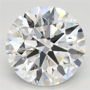 Picture of Lab Grown Diamond 5.50 Carats, Round with Excellent Cut, E Color, VVS1 Clarity and Certified by GIA