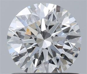 Foto Diamante Natural 0.81 quilates, Redondo , Color H, claridad VS2 y certificado GIA de