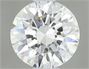 Diamante Natural 0.50 quilates, Redondo , Color H, claridad VVS2 y certificado GIA